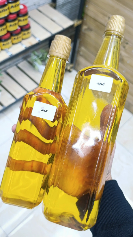 روغن کنجد نیم لیتری